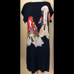 High Drama Japanese Dress - one of a kind!